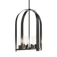 Hubbardton Forge 2023 Ink Frosted Glass (FD) Multi Triomphe 8-Light Pendant