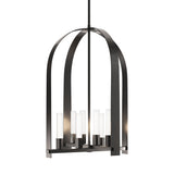 Hubbardton Forge 2023 Ink Frosted Glass (FD) Multi Triomphe 8-Light Pendant