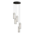 Hubbardton Forge 2023 Ink Opal Glass (GG) Standard Exos Glass 5-Light Pendant