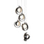 Hubbardton Forge 2023 Oil Rubbed Bronze Opal Glass (GG) Long Riza 5-Light Pendant