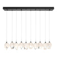 Hubbardton Forge 2023 Ink White Crystal (WP) Standard Chrysalis 10-Light Small Crystal Pendant