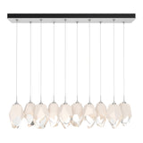 Hubbardton Forge 2023 White White Crystal (WP) Standard Chrysalis 10-Light Large Crystal Pendant