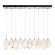 Hubbardton Forge 2023 Sterling White Crystal (WP) Standard Chrysalis 10-Light Large Crystal Pendant