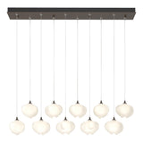 Hubbardton Forge 2022 Bronze Frosted Glass (FD) Standard Ume 10-Light Pendant