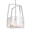 Hubbardton Forge 2021 Sterling White Swirl Glass (YR) Multi Arc Pendant