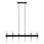 Hubbardton Forge 2023 Ink Cast Glass (YC) Multi Echo 12-Light Linear Pendant