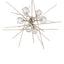 Hubbardton Forge 2021 Soft Gold Clear Glass (ZM) Multi Griffin Starburst Pendant
