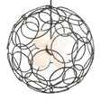 Hubbardton Forge 2021 Natural Iron Opal Glass (GG) Multi Olympus Orb Pendant