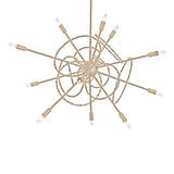 Hubbardton Forge 2021 Soft Gold Multi Olympus 12-Light Starburst Pendant
