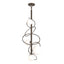 Hubbardton Forge 2021 Bronze Opal Glass (GG) Multi Olympus Vertical Pendant