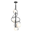 Hubbardton Forge 2021 Black Opal Glass (GG) Multi Olympus Vertical Pendant