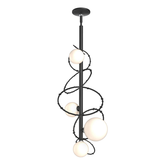 Hubbardton Forge 2021 Black Opal Glass (GG) Multi Olympus Vertical Pendant