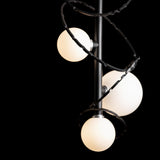 Hubbardton Forge 2021 Black Opal Glass (GG) Multi Olympus Vertical Pendant