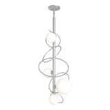 Hubbardton Forge 2021 Vintage Platinum Opal Glass (GG) Multi Olympus Vertical Pendant