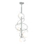 Hubbardton Forge 2021 Vintage Platinum Opal Glass (GG) Multi Olympus Vertical Pendant