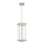 Hubbardton Forge 2023 White Clear Glass (ZM) Multi Athena 1-Light Medium LED Lantern