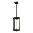 Hubbardton Forge 2023 Oil Rubbed Bronze Clear Glass (ZM) Multi Athena 1-Light Medium LED Lantern