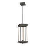 Hubbardton Forge 2023 Natural Iron Clear Glass (ZM) Multi Athena 1-Light Medium LED Lantern