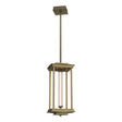 Hubbardton Forge 2023 Soft Gold Clear Glass (ZM) Multi Athena 1-Light Medium LED Lantern