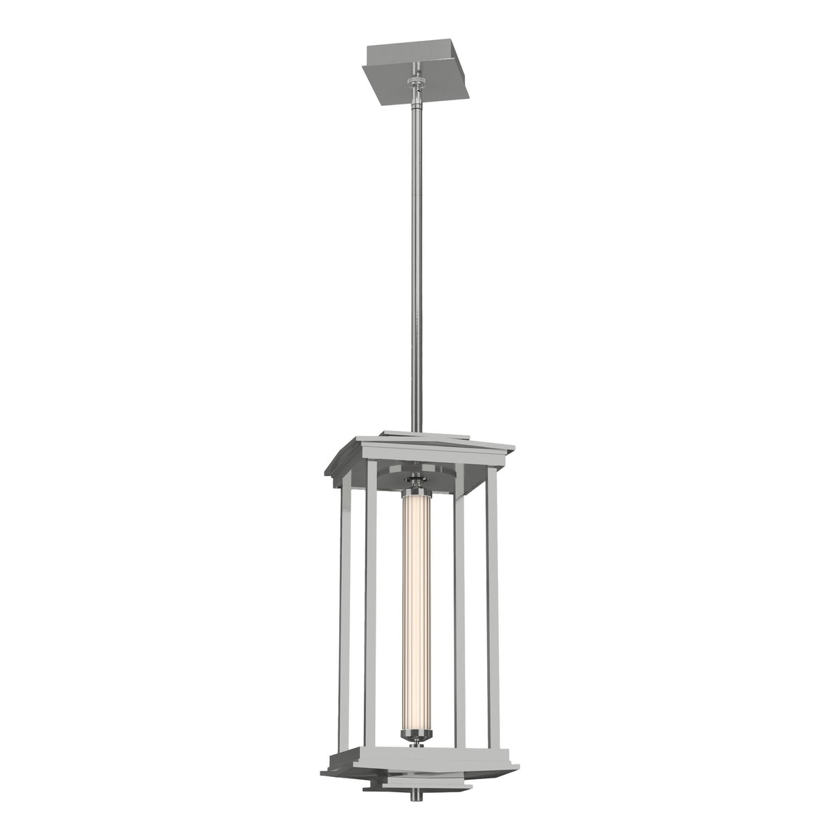 Hubbardton Forge 2023 Sterling Clear Glass (ZM) Multi Athena 1-Light Medium LED Lantern