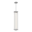 Hubbardton Forge 2023 White Clear Glass (ZM) Multi Athena 1-Light Large LED Lantern
