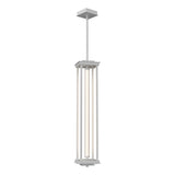 Hubbardton Forge 2023 White Clear Glass (ZM) Multi Athena 1-Light Large LED Lantern