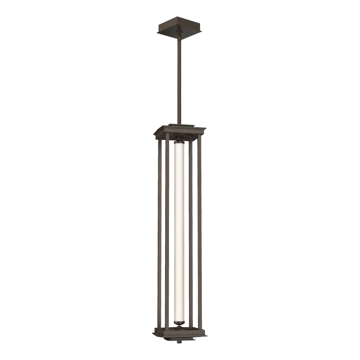 Hubbardton Forge 2023 Bronze Clear Glass (ZM) Multi Athena 1-Light Large LED Lantern