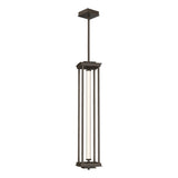 Hubbardton Forge 2023 Bronze Clear Glass (ZM) Multi Athena 1-Light Large LED Lantern
