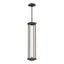 Hubbardton Forge 2023 Dark Smoke Clear Glass (ZM) Multi Athena 1-Light Large LED Lantern