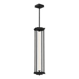 Hubbardton Forge 2023 Black Clear Glass (ZM) Multi Athena 1-Light Large LED Lantern