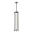 Hubbardton Forge 2023 Vintage Platinum Clear Glass (ZM) Multi Athena 1-Light Large LED Lantern