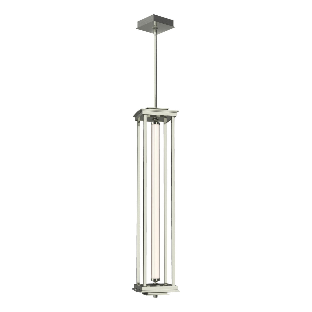 Hubbardton Forge 2023 Sterling Clear Glass (ZM) Multi Athena 1-Light Large LED Lantern