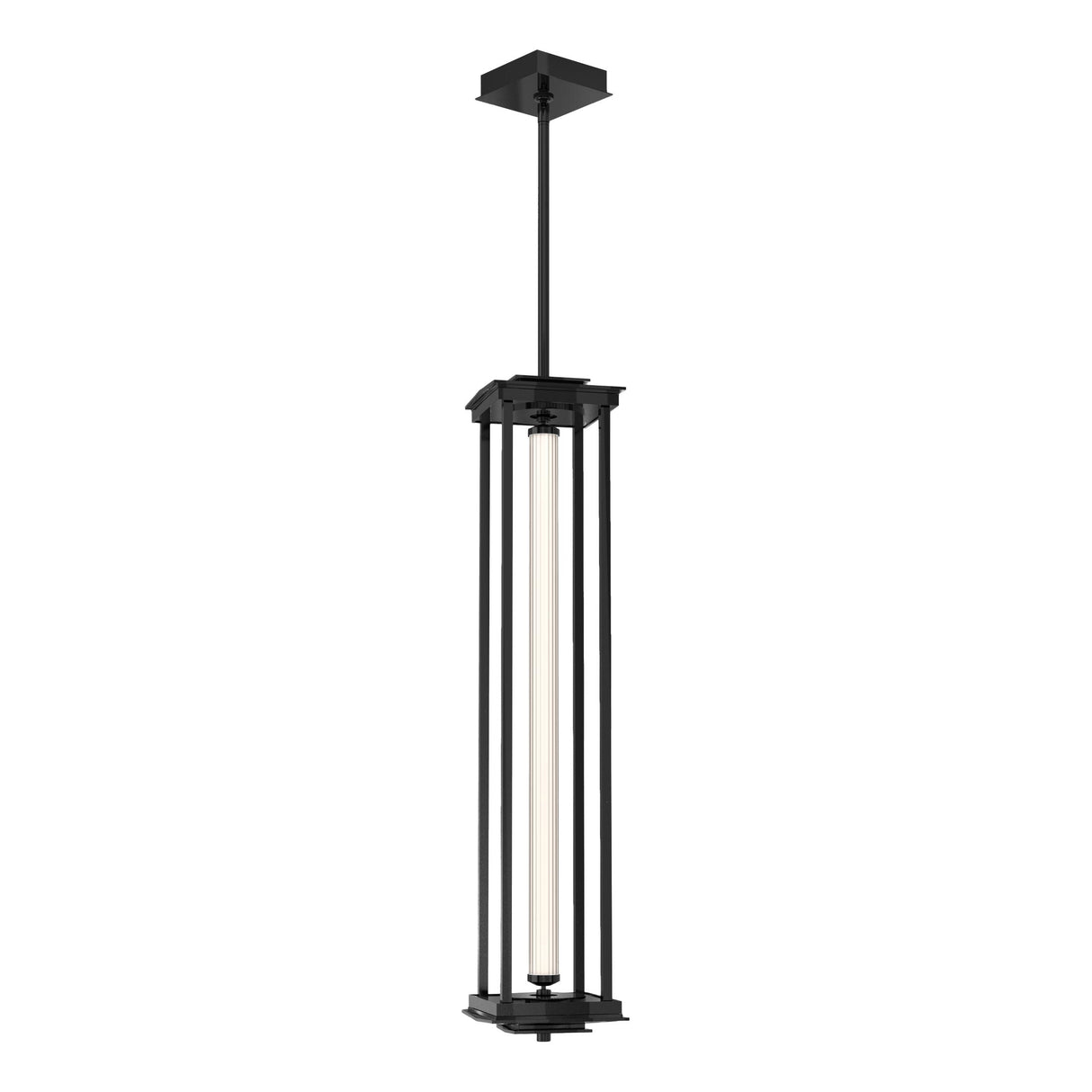 Hubbardton Forge 2023 Ink Clear Glass (ZM) Multi Athena 1-Light Large LED Lantern