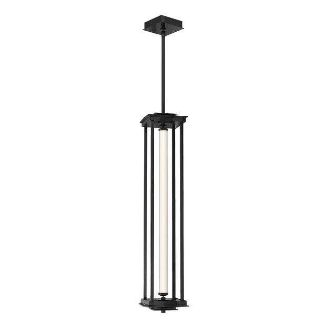 Hubbardton Forge 2023 Ink Clear Glass (ZM) Multi Athena 1-Light Large LED Lantern