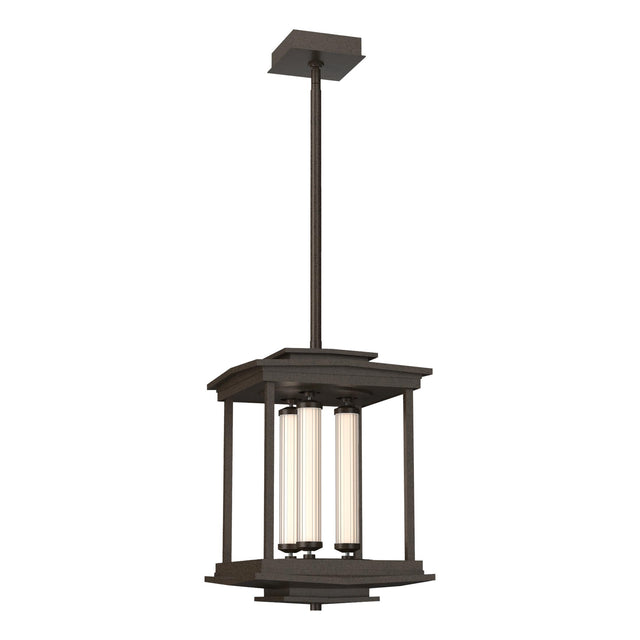 Hubbardton Forge 2023 Bronze Clear Glass (ZM) Multi Athena 3-Light LED Lantern