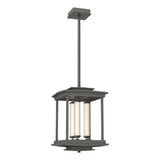 Hubbardton Forge 2023 Natural Iron Clear Glass (ZM) Multi Athena 3-Light LED Lantern