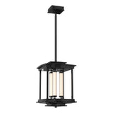 Hubbardton Forge 2023 Ink Clear Glass (ZM) Multi Athena 3-Light LED Lantern