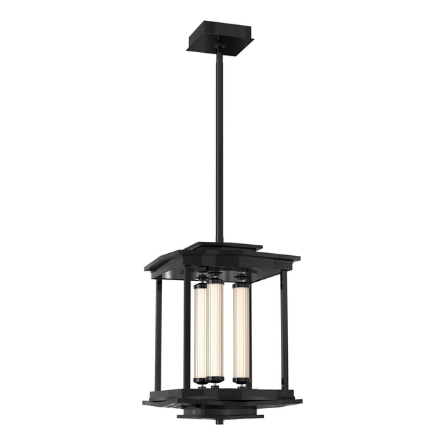 Hubbardton Forge 2023 Ink Clear Glass (ZM) Multi Athena 3-Light LED Lantern