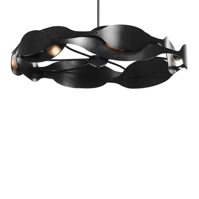 Hubbardton Forge 2020 Black Multi Waves Pendant