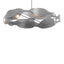Hubbardton Forge 2020 Vintage Platinum Multi Waves Pendant