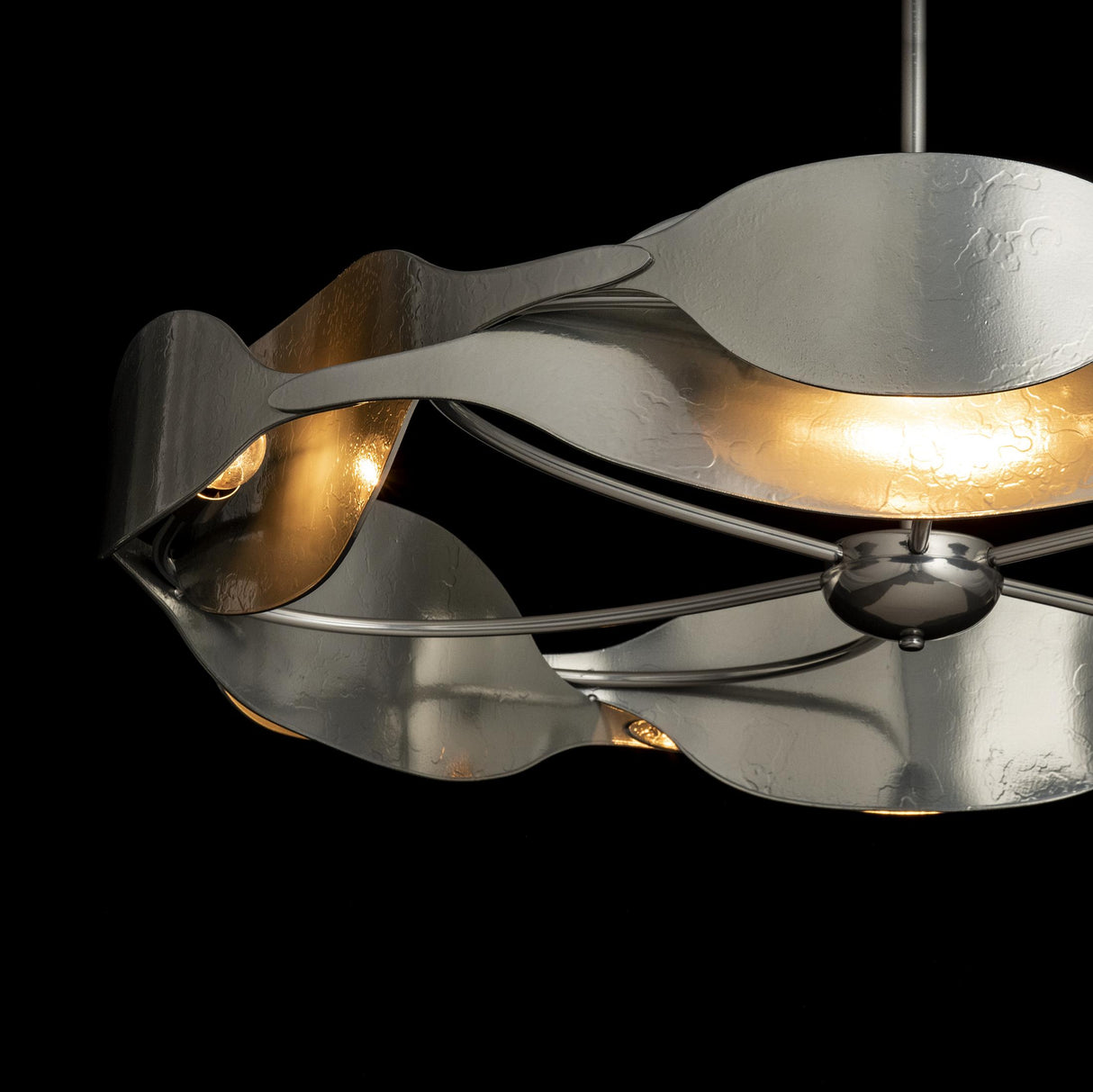 Hubbardton Forge 2020 Sterling Multi Waves Pendant