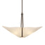 Hubbardton Forge 2011 Bronze Spun Frost (SH) Multi Kirigami 3 Light Pendant