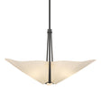 Hubbardton Forge 2011 Black Spun Frost (SH) Multi Kirigami 3 Light Pendant