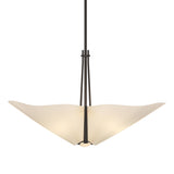 Hubbardton Forge 2011 Oil Rubbed Bronze Spun Frost (SH) Multi Kirigami 3 Light Pendant