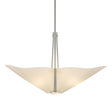 Hubbardton Forge 2011 Vintage Platinum Spun Frost (SH) Multi Kirigami 3 Light Pendant