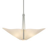 Hubbardton Forge 2011 Vintage Platinum Spun Frost (SH) Multi Kirigami 3 Light Pendant
