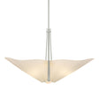 Hubbardton Forge 2011 Sterling Spun Frost (SH) Multi Kirigami 3 Light Pendant