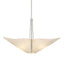 Hubbardton Forge 2011 Sterling Spun Frost (SH) Multi Kirigami 3 Light Pendant