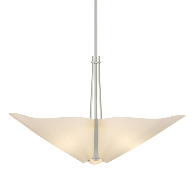 Hubbardton Forge 2011 Sterling Spun Frost (SH) Multi Kirigami 3 Light Pendant