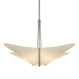 Hubbardton Forge 2011 Vintage Platinum Spun Frost (SH) Multi Kirigami 4 Light Pendant